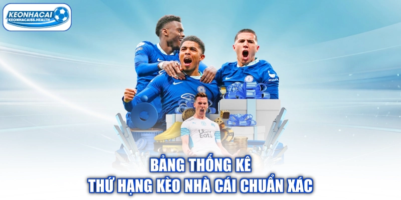 Bảng thống kê thứ hạng kèo nhà cái chuẩn xác
